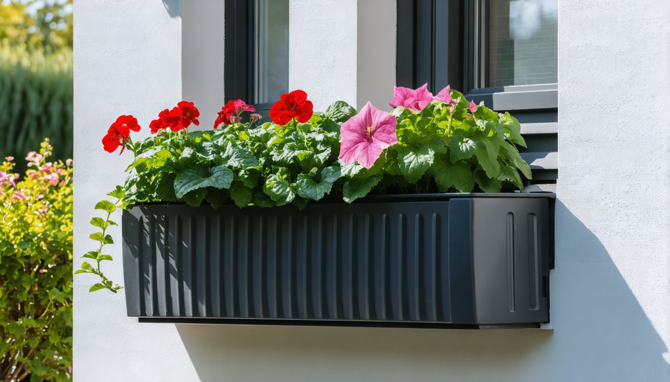 découvrez combien de géraniums planter dans une jardinière de 50 cm pour obtenir une floraison optimale et un balcon coloré. astuces et conseils de plantation inclus.