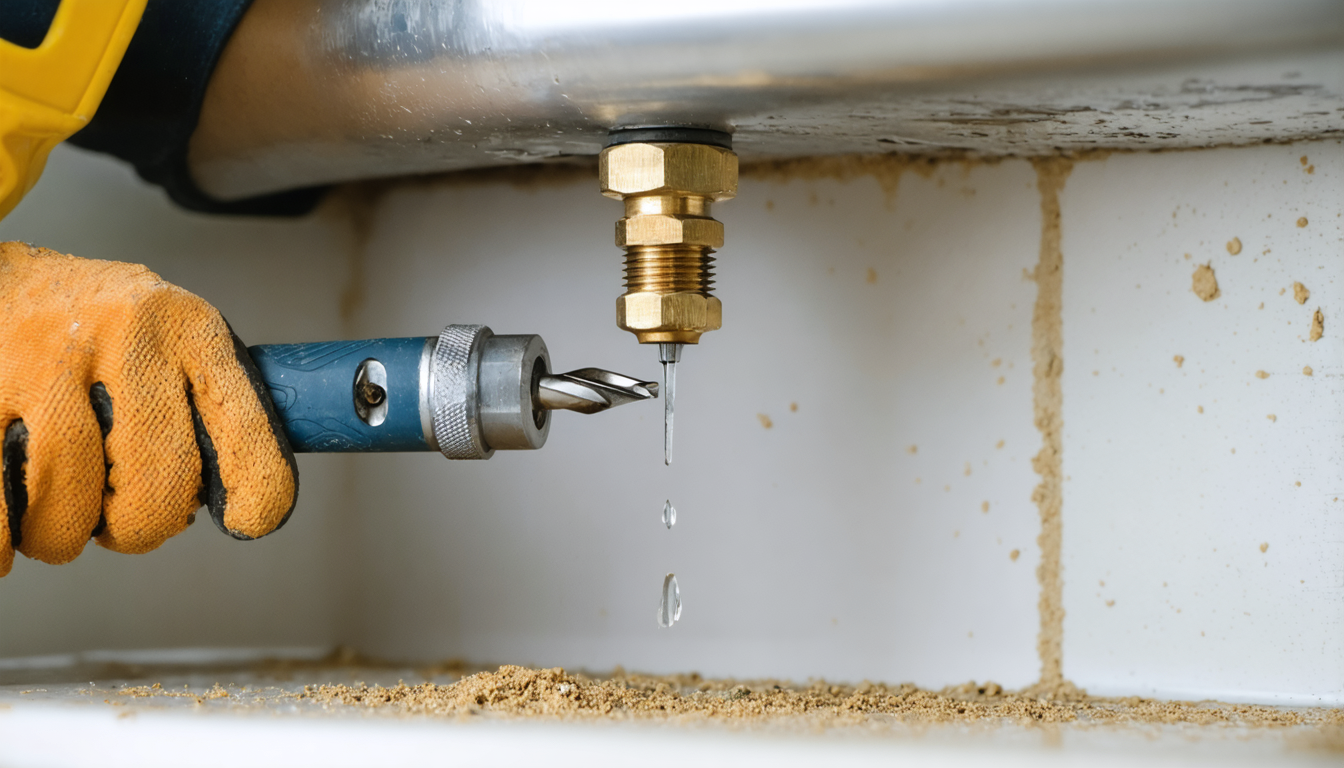 découvrez comment boucher efficacement et définitivement un trou laissé par un robinet autoperceur, grâce à des astuces pratiques et des solutions adaptées pour obtenir une finition propre et durable.