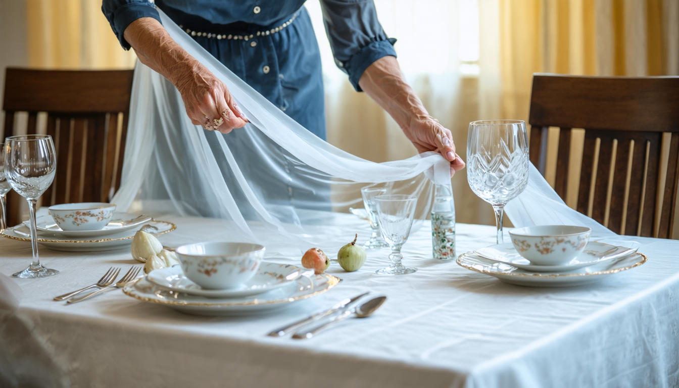 découvrez des astuces simples et efficaces pour retirer facilement les bulles d'air sous une nappe transparente et obtenir une surface lisse et esthétique sur votre table.