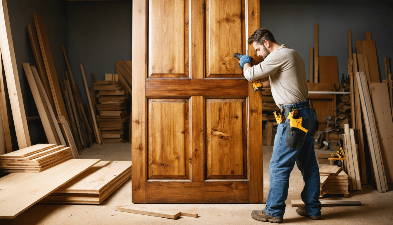 découvrez des astuces simples et efficaces pour redresser une porte en bois voilée. suivez nos conseils pas à pas pour retrouver une porte droite, fonctionnelle et esthétique.