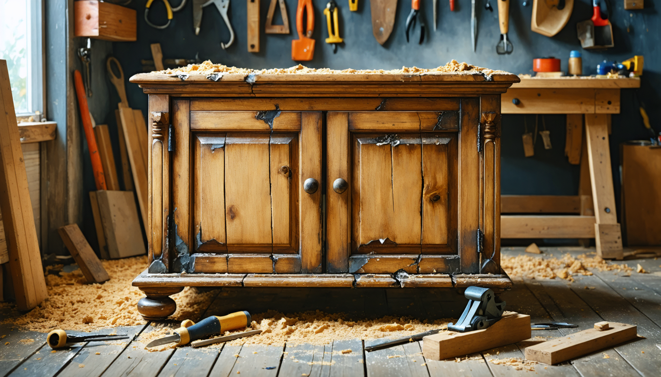 découvrez des astuces simples et efficaces pour réparer un meuble en bois abîmé et gonflé par l'eau. suivez nos conseils étape par étape pour redonner vie à votre mobilier et éviter de nouveaux dégâts.