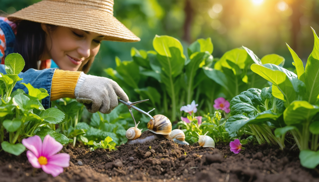 découvrez des méthodes efficaces pour éliminer les petits escargots blancs de votre jardin et protéger vos plantes de façon naturelle et durable.