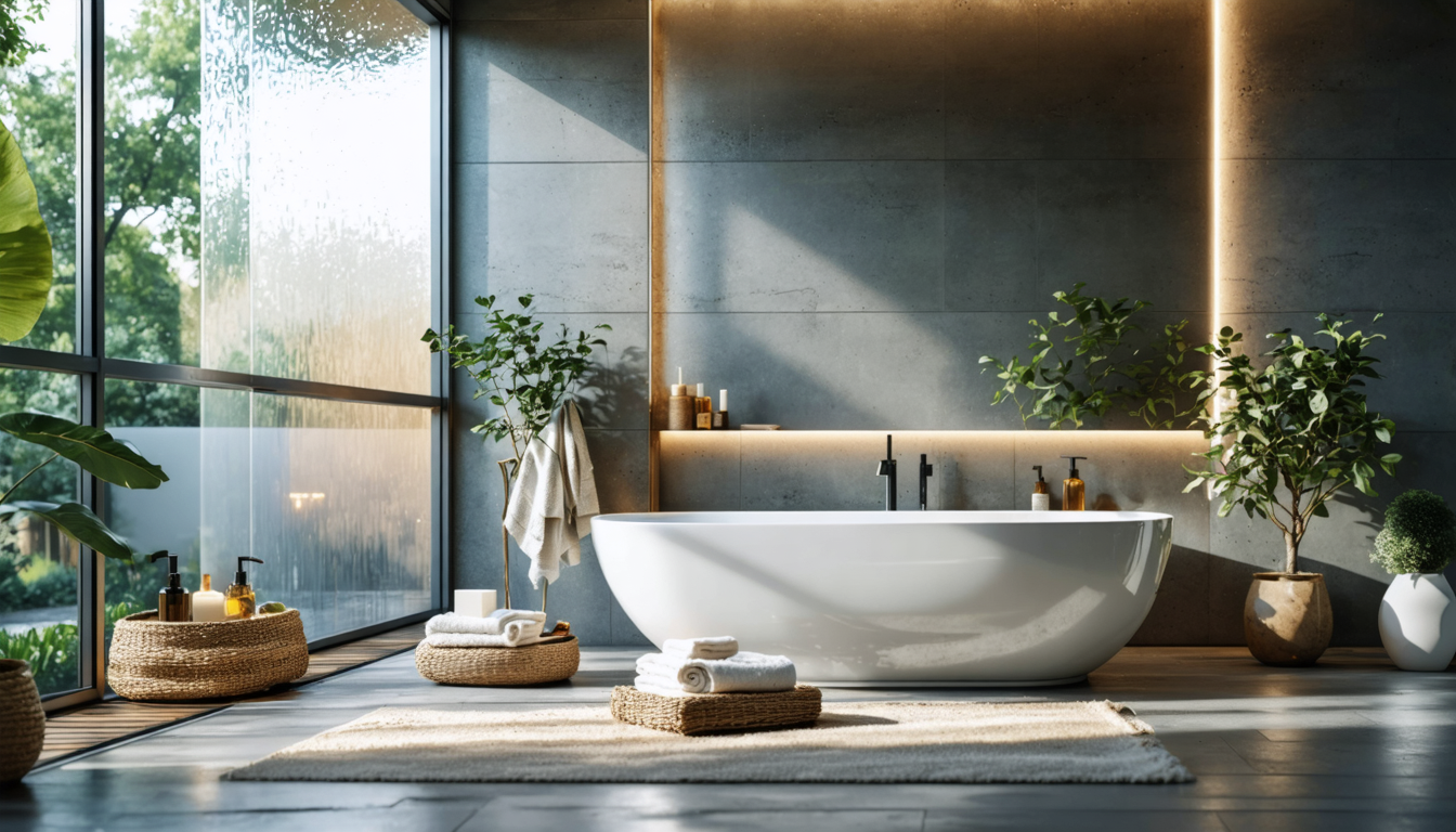 découvrez comment utiliser la toile de verre dans une salle de bain : avantages, étapes de pose, conseils d'entretien et réponses à vos questions pour un revêtement mural durable et esthétique.